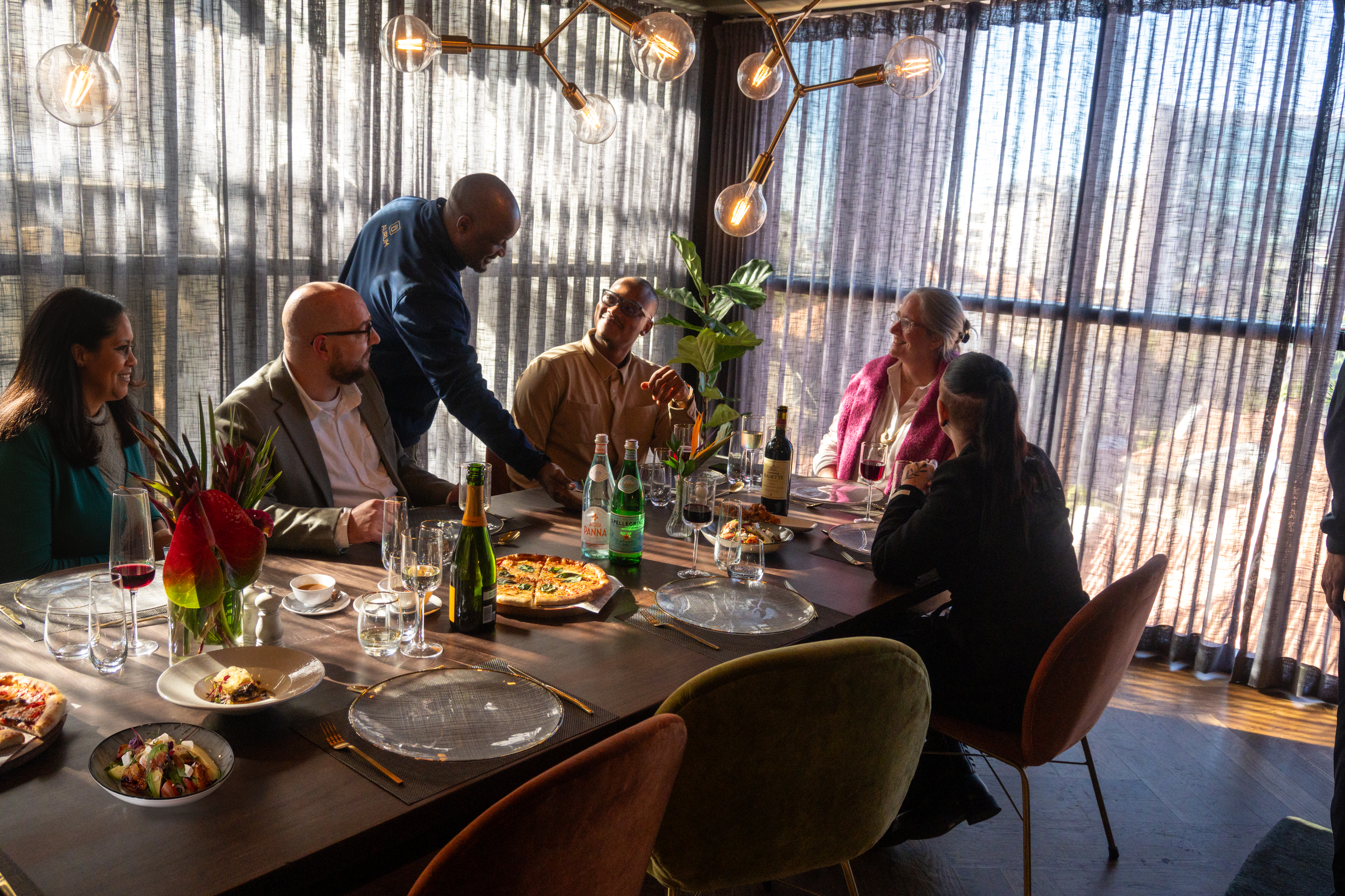 Platinum at Aurum private dining room